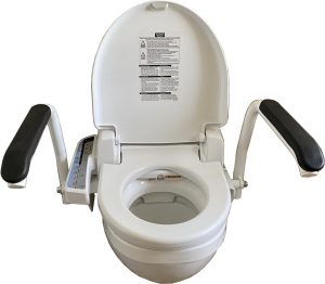 Bidet with side control