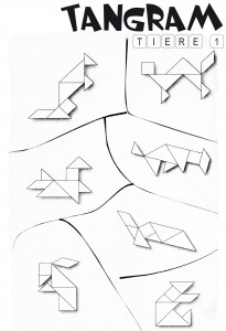 Tangram Lösungen_Tiere 1